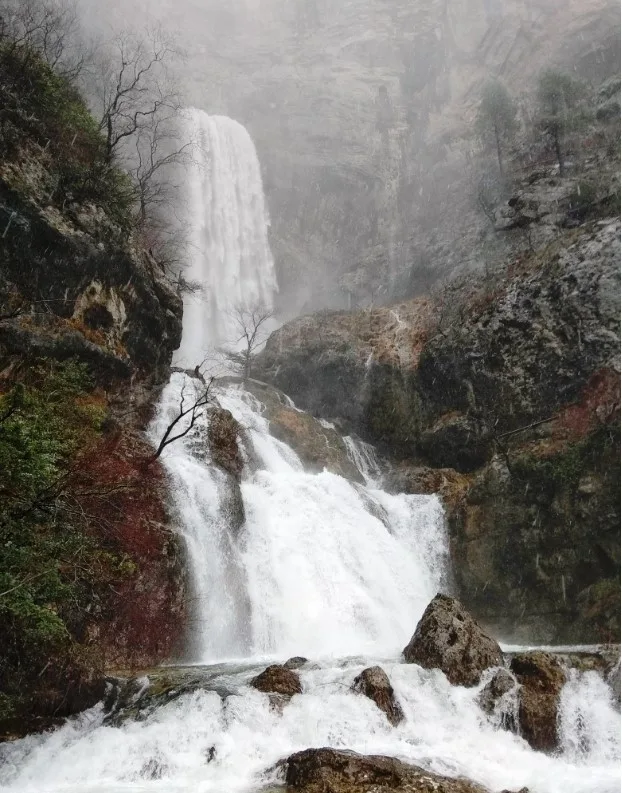 Waterfall near Riópar